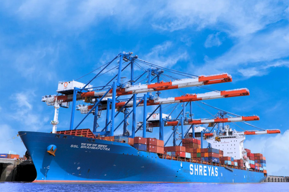 Kandla International Container Terminal records cumulative 78,06,220 MTs of annual cargo handling