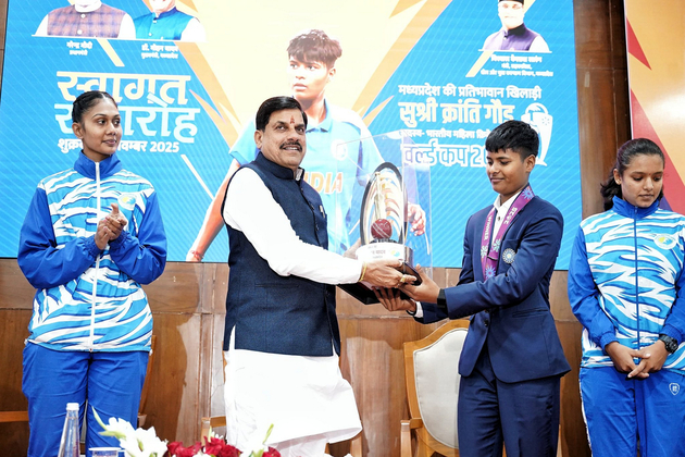 World Cup champion Kranti Goud meets MP CM Mohan Yadav, calls win a proud moment
