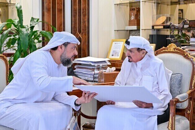 Humaid bin Rashid reviews International Charity Organisation's achievements