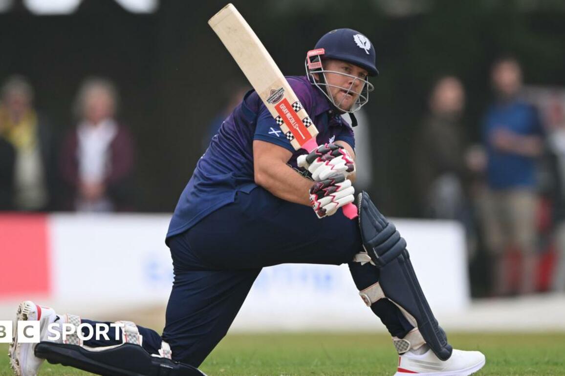 Cricket World Cup League 2- George Munsey ton in vain as Scotland lose to Netherlands