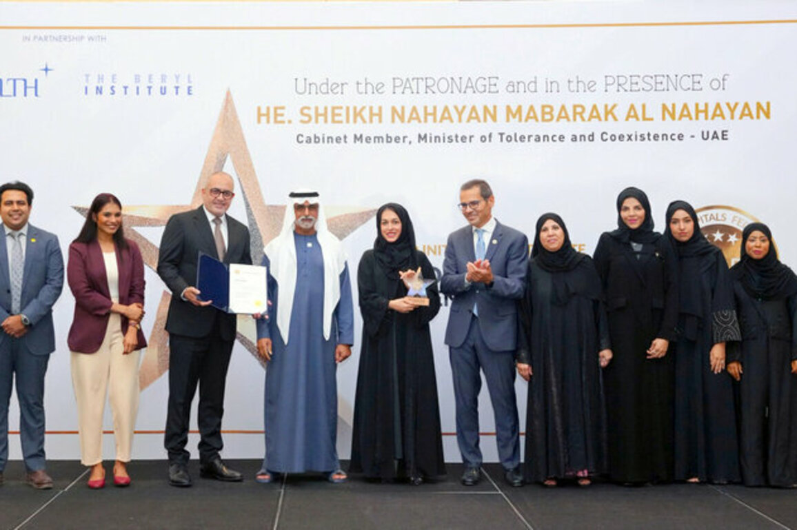 Nahyan bin Mubarak honours healthcare institutions at Golden Initiative Awards