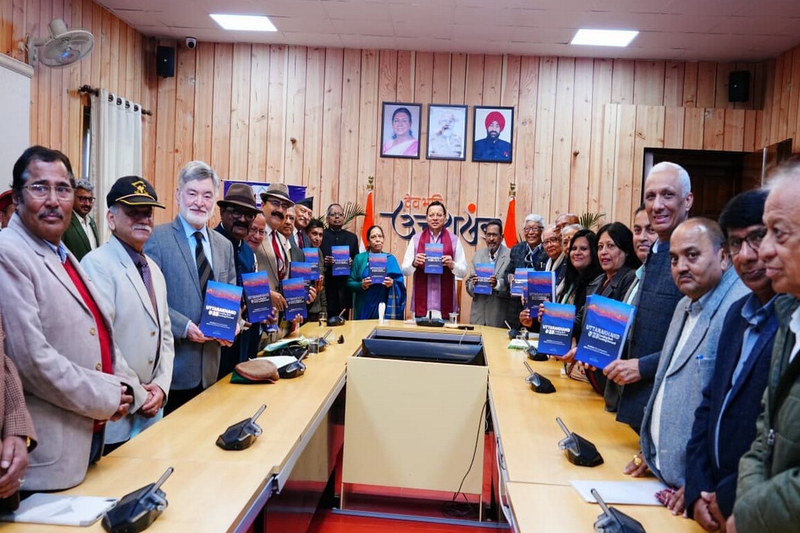 Uttarakhand @25: CM Dhami releases book tracing 25 years of progress, future roadmap