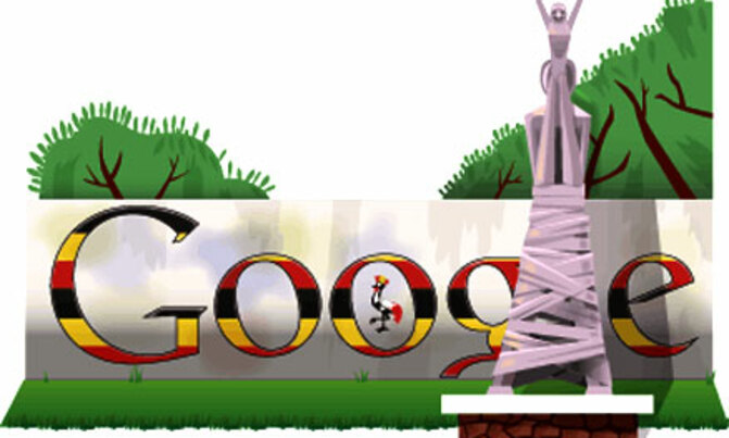 Google dedicates today's doodle to Uganda Google dedicates today's doodle to Uganda