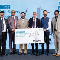 Apollo Hospitals Chennai Performs World's First Robotic Cancer Surgery for Lymph Node Removal Using Hugo RAS Platform via Lateral Approach