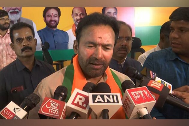 "Congress taxing people of Karnataka to fund Telangana campaign" claims BJP's Kishan Reddy