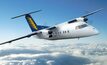 A Skippers Aviation supplied image of a Dash 8.