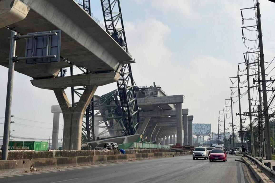 2 killed, 2 injured in crane collapse in Thailand