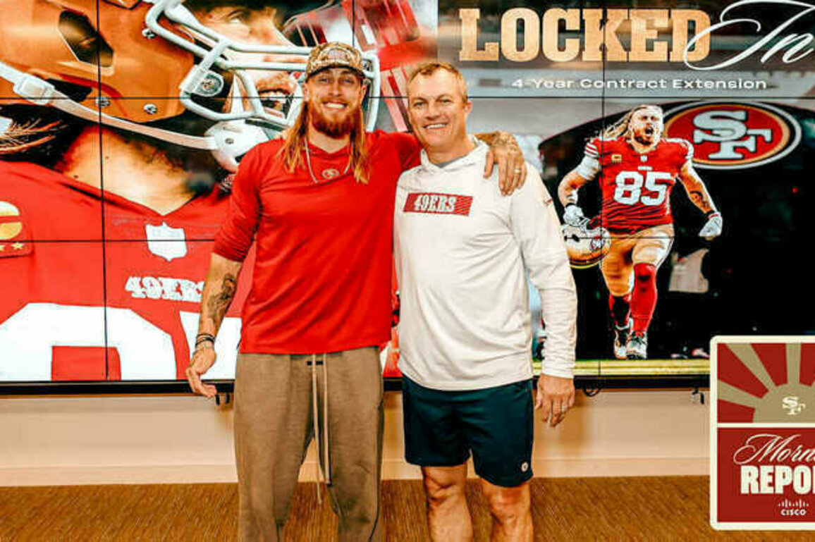 Morning George Kittle Signs 4-Year Extension 🗞