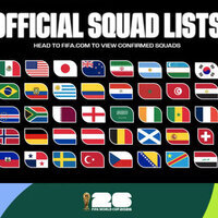 FIFA approves final World Cup 2026 squads featuring record 1,248 players