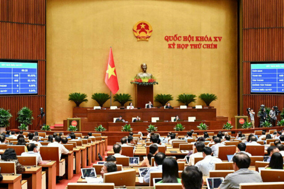 Vietnam's National Assembly approves provincial merger resolution