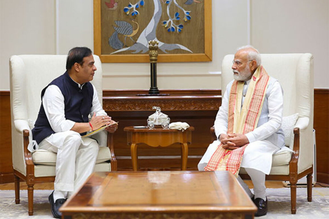 Assam : CM invites PM Modi to key events in state, Bhupen Hazarika's Birth centenary celebrations