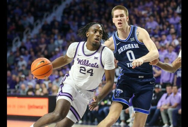 Arthur Kaluma's career day lifts Kansas State over No. 25 BYU