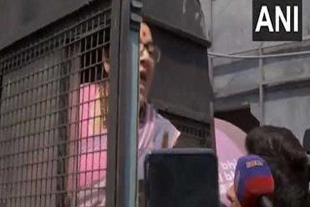 West Bengal: BJP's Locket Chatterjee detained during protest over teachers job scam
