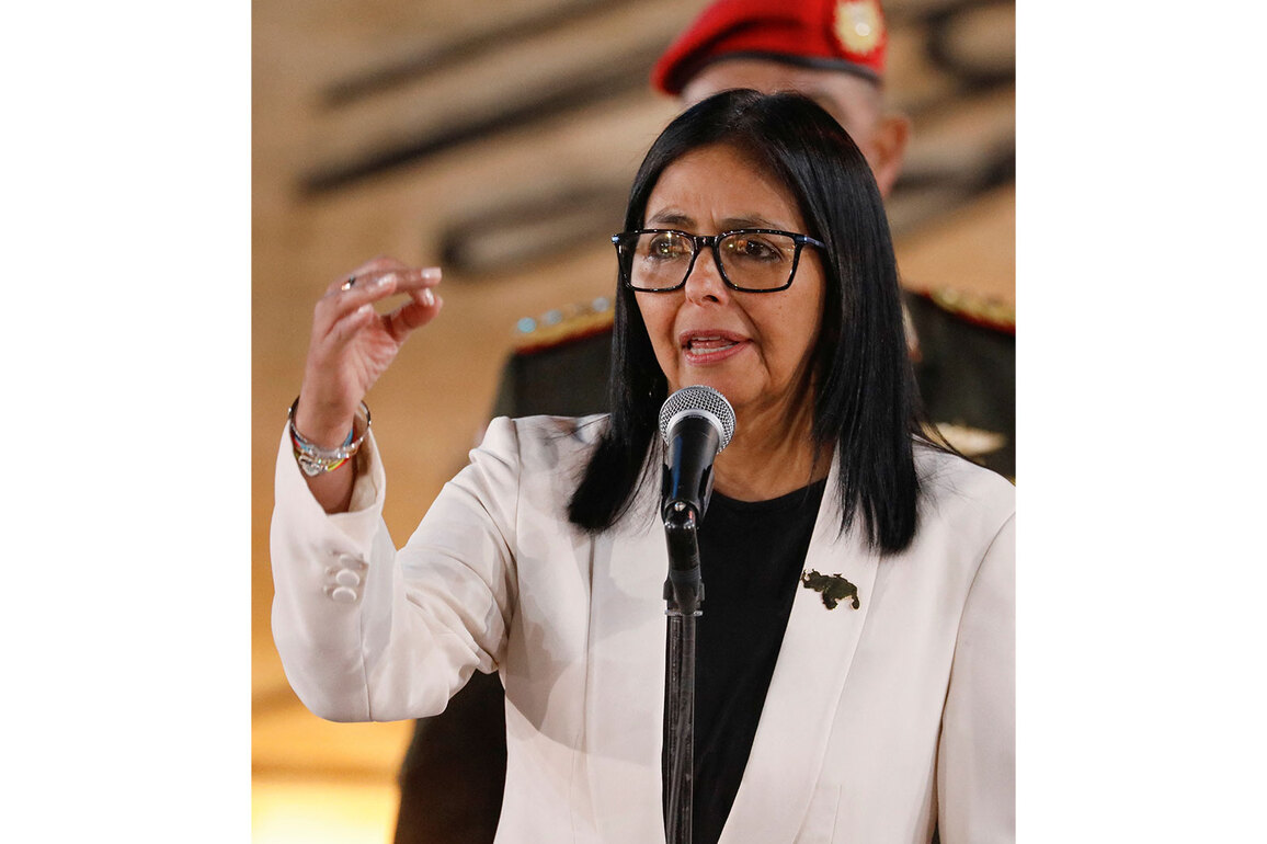 Venezuela's Rodriguez says US "invaded, kidnapped" Maduro; calls it a "stain on relations"