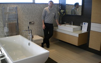 Chandlers Bathrooms' celebrating showroom success