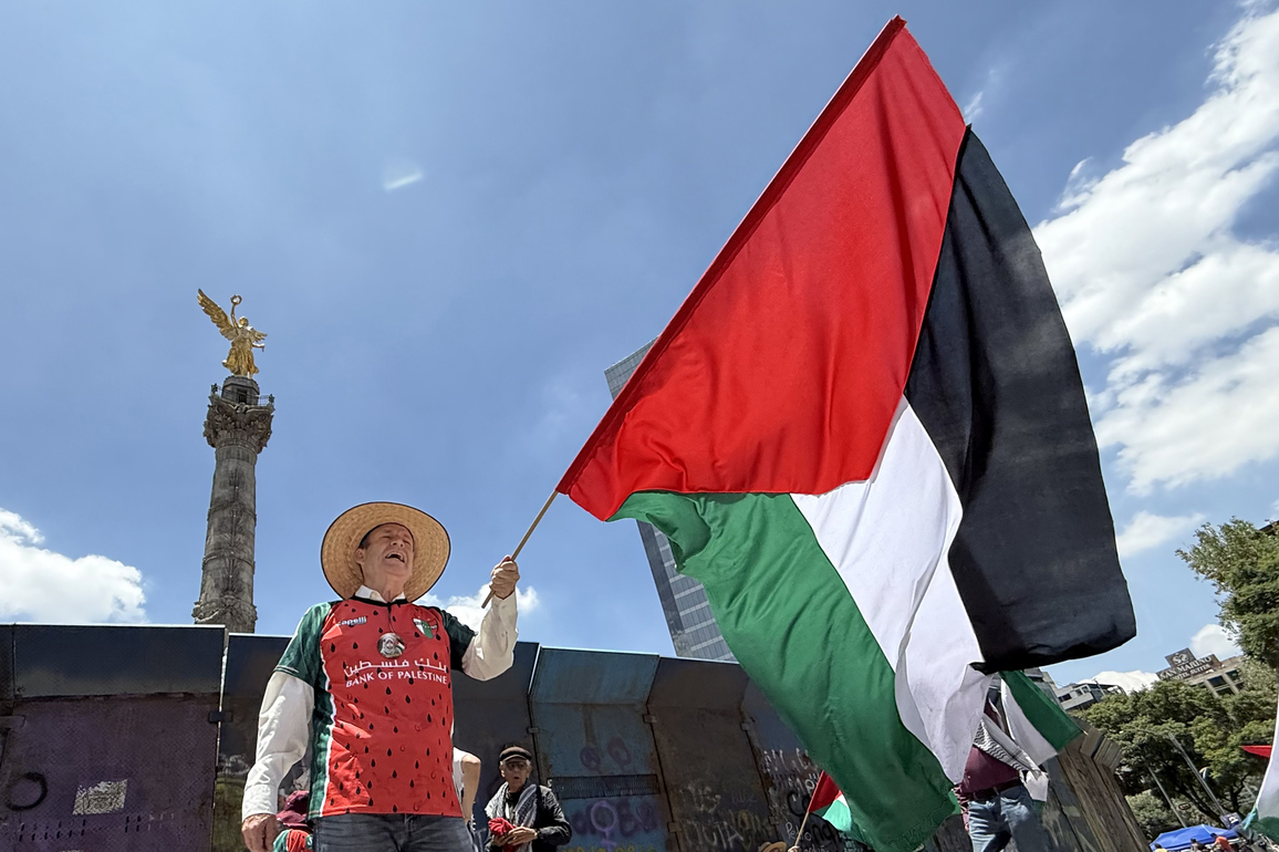 MEXICO-MEXICO CITY-GAZA-PROTEST