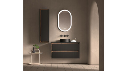 Frontline Bathrooms launches new Indico wall-hung vanity unit