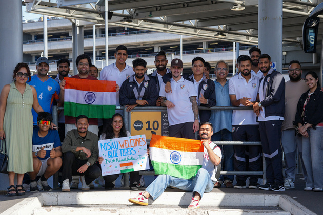 Indian football team arrives in London for Unity Cup 2026
