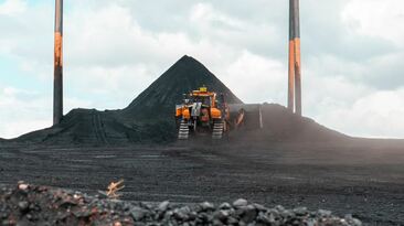 A dozer operating at BCC's Plumtree North mine.