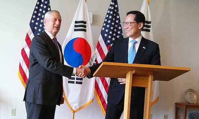 Mattis wants to keep pressure on N. Korea Mattis wants to keep pressure on N. Korea