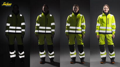 Snickers Workwear – ISO Compliant High-Vis Workwear
