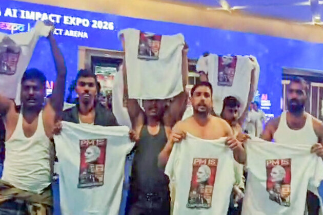 "Intent of protest was to create ruckus": Eyewitness recounts Youth Congress protest at AI Summit