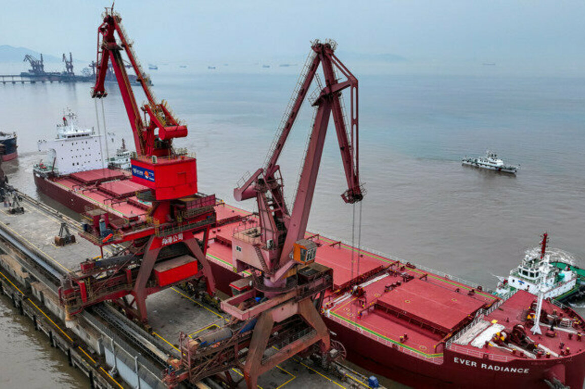 Chinese port sees surge in Brazilian soybean imports