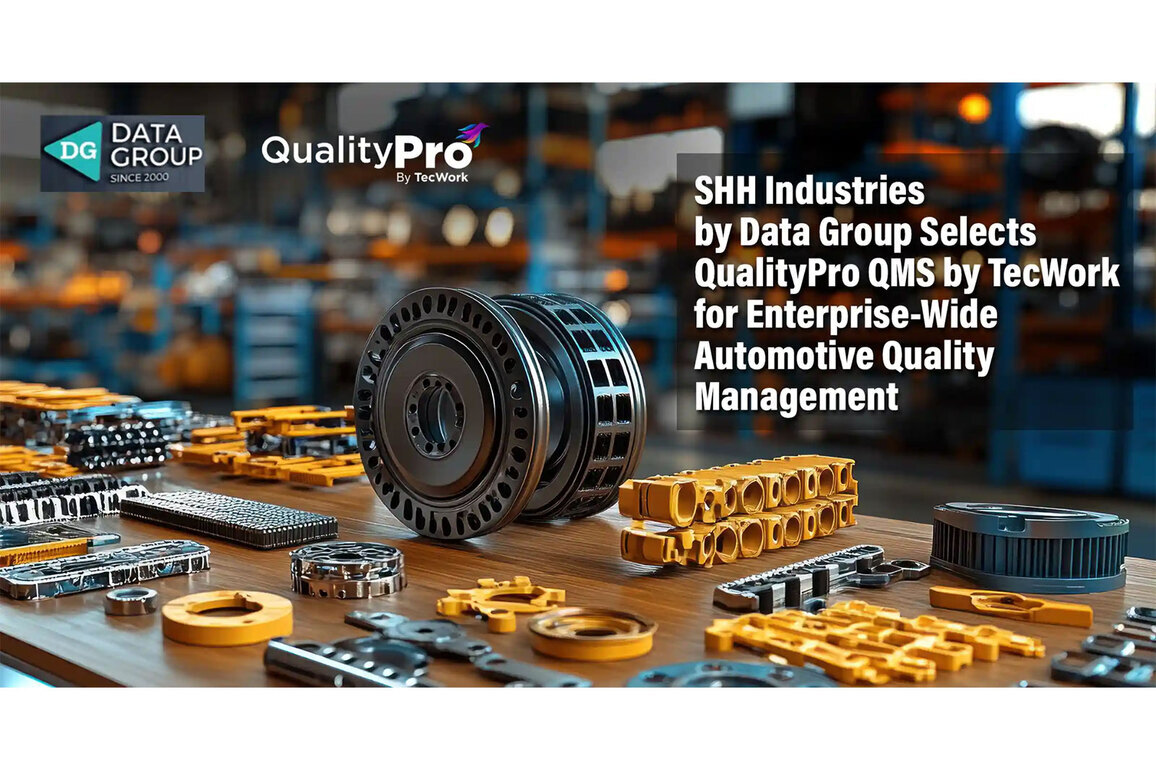 SHH Industries by Data Group Selects QualityPro QMS by TecWork for Enterprise-Wide Automotive Quality Management