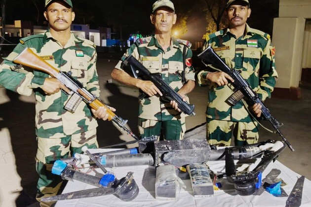 Punjab: BSF recovers assembled quad-copter and heroin in separate operations