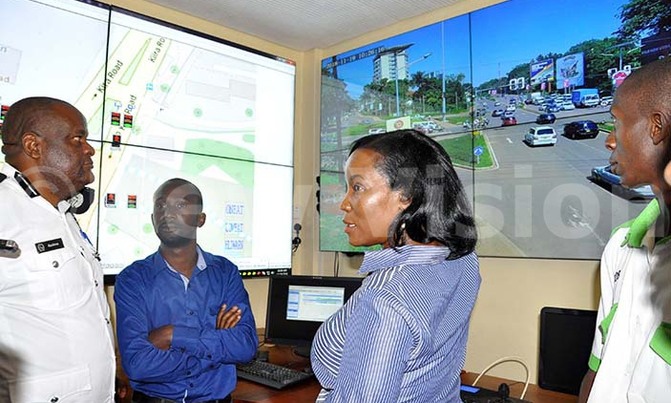 KCCA launches traffic control center KCCA launches traffic control center