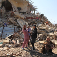 LEBANON-ADAISSEH-WAR-TORN VILLAGE-RETURN