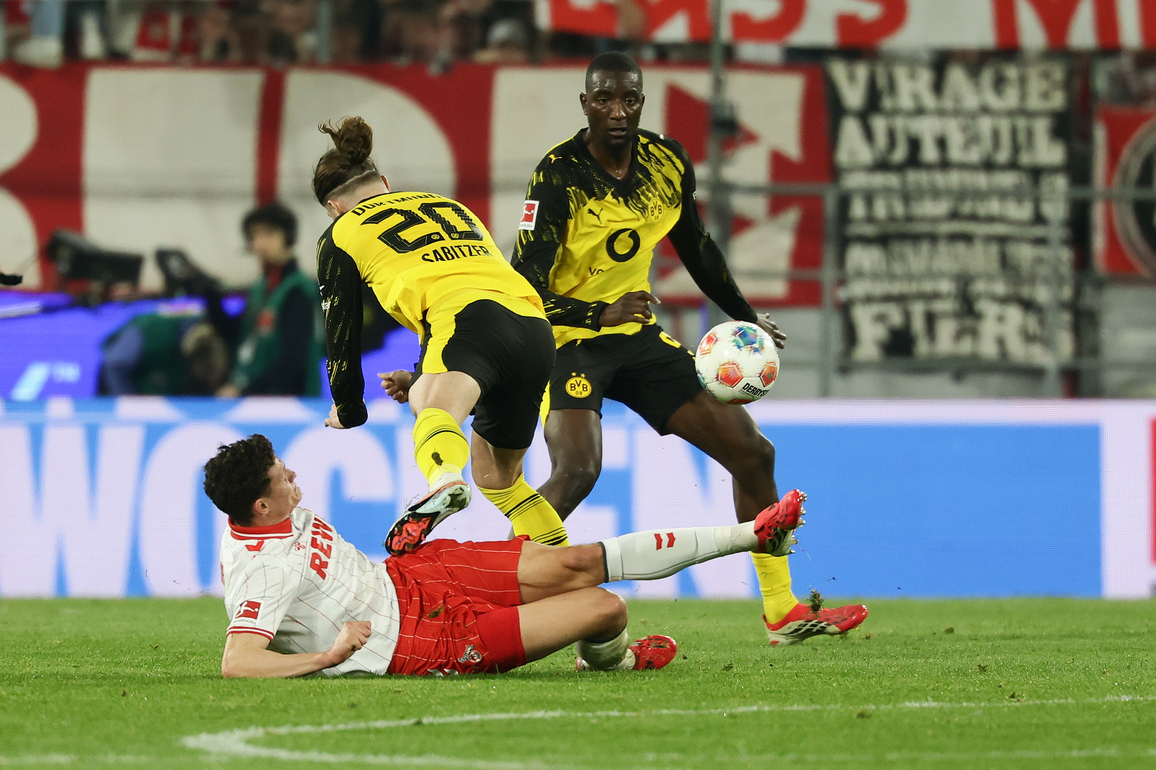 (SP)GERMANY-COLOGNE-FOOTBALL-BUNDESLIGA-COLOGNE VS DORTMUND