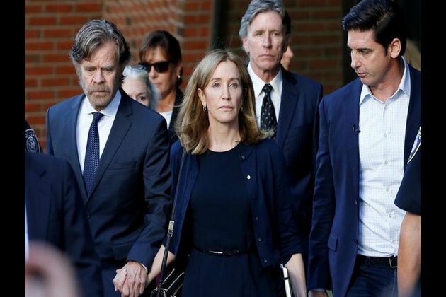 Felicity Huffman spotted in prison uniform