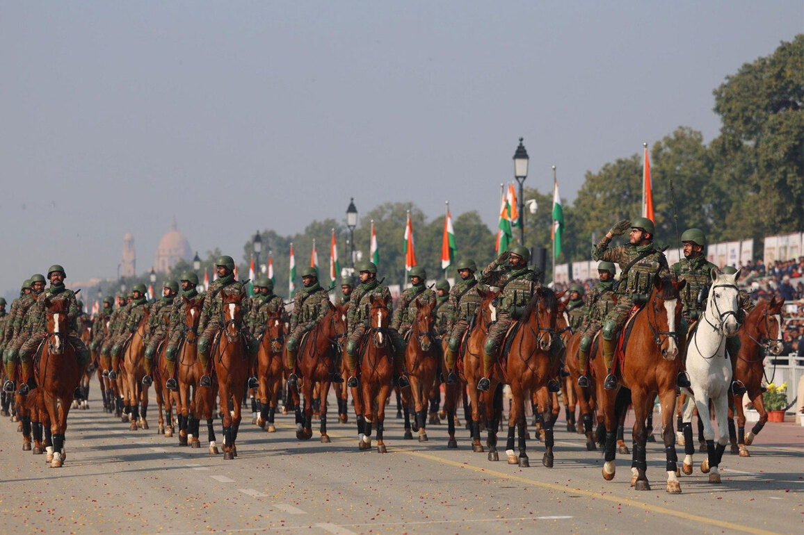 PM Modi praises security forces, shares glimpses of 77th Republic Day celebrations