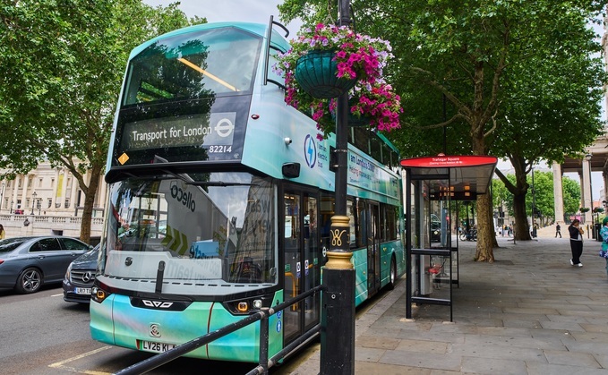 London's 3,000th zero emission bus has hit the capital's streets / Credit: TfL
