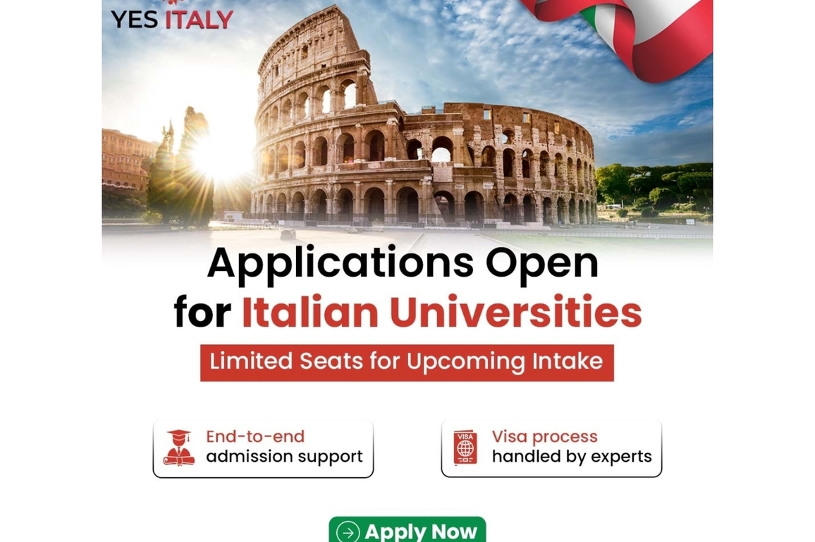 Admissions to Italian Universities Are Now Open - Get Complete Guidance from YES Italy