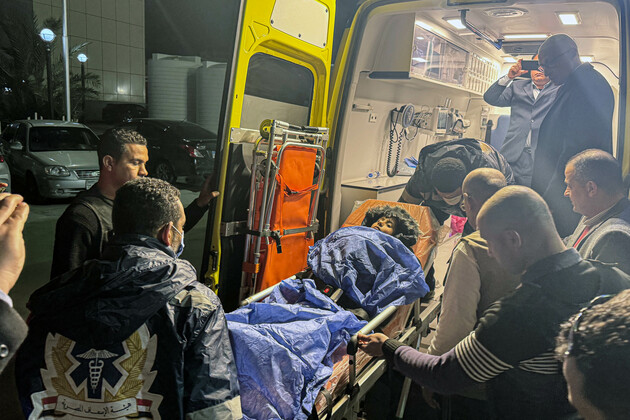EGYPT-NORTH SINAI-INJURED GAZANS-TREATMENT