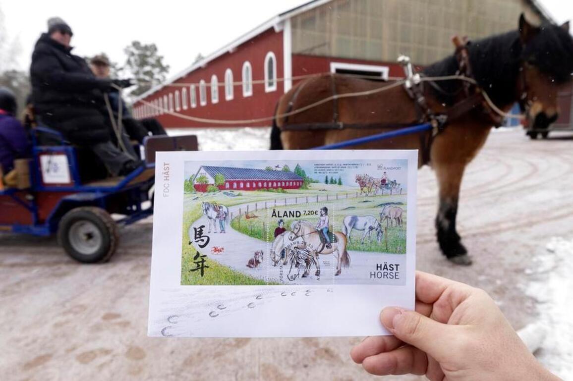 Small stamps, big bridge: Aland's zodiac series connects Nordic isles with China