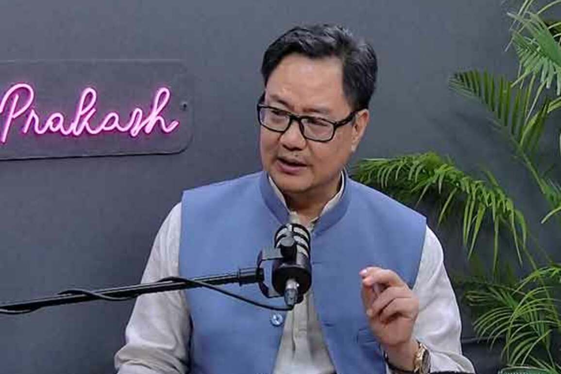 "Parliament is not for displaying emotions, there are etiquettes": Kiren Rijiju stresses to uphold House decorum
