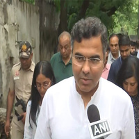 Delhi Minister Parvesh Verma inspects road conditions following heavy rains