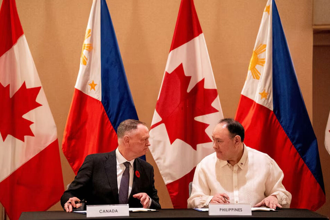 Philippines, Canada to sign key defense pact amid South China Sea tensions
