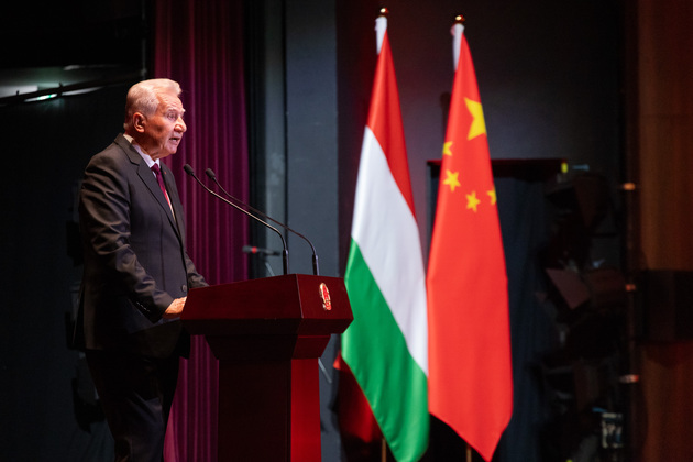 HUNGARY-BUDAPEST-CHINA-RECEPTION