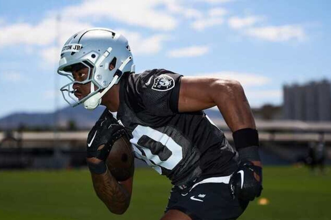 Raiders RB Mike Washington Jr.'s ambitions come with no ceiling