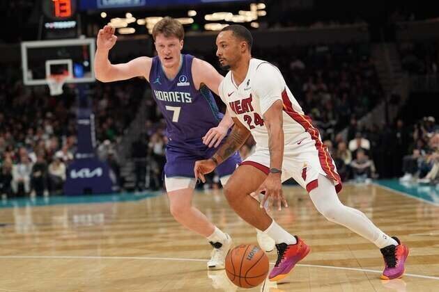 Hornets happy to be home for play-in clash with Heat