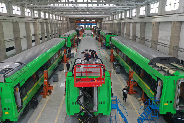 CHINA-SHANXI-TAIYUAN-TRAIN MAINTENANCE (CN)