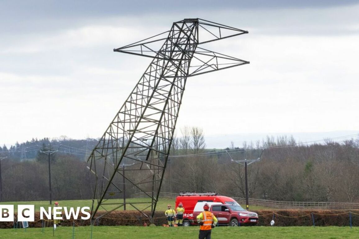 Scotlands oldest electricity pylons pulled down