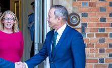 WA treasurer Rita Saffioti (centre).