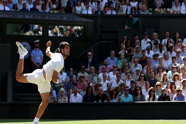 Wimbledon: Alcaraz overcomes Fritz to secure third successive final