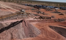  The ore sorter will be installed on the other side of the conveyor