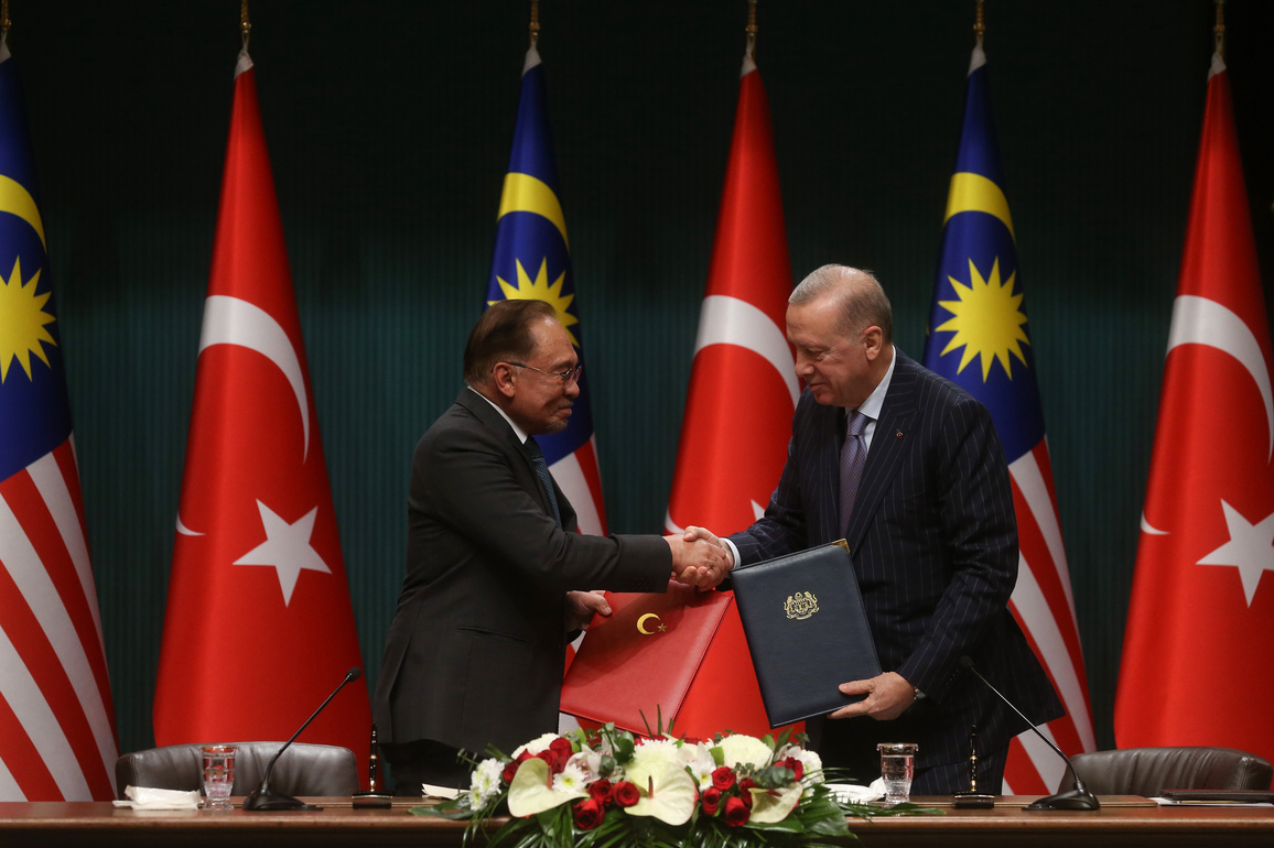 TRKIYE-ANKARA-PRESIDENT-MALAYSIA-PM-VISIT